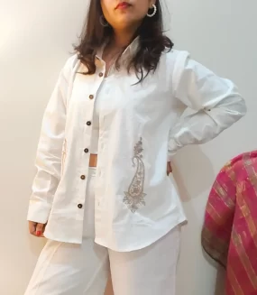 embroidered shirt for women