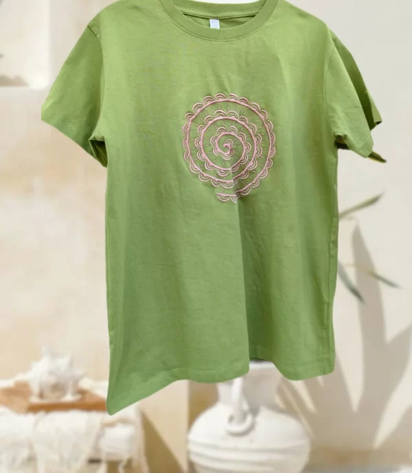 embroidered t-shirt