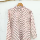 cotton printed shirt for women