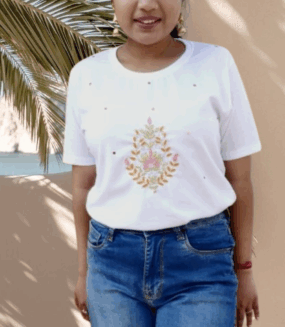embellished t-shirt